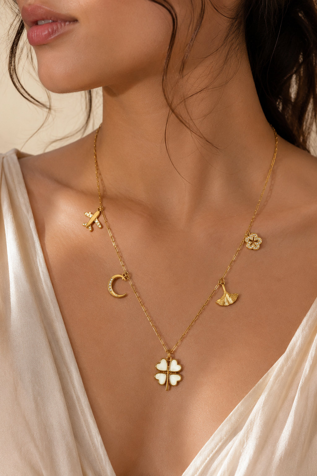 Celestial Clover Neckchain