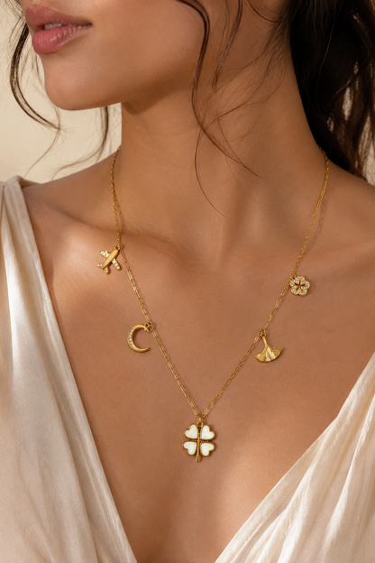 Celestial Clover Neckchain