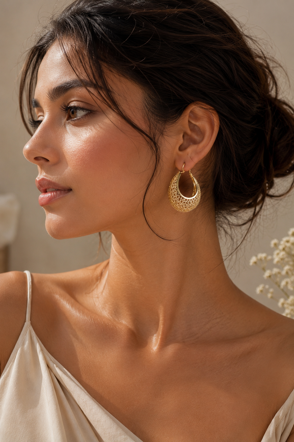 Aurelia Textured Earrings
