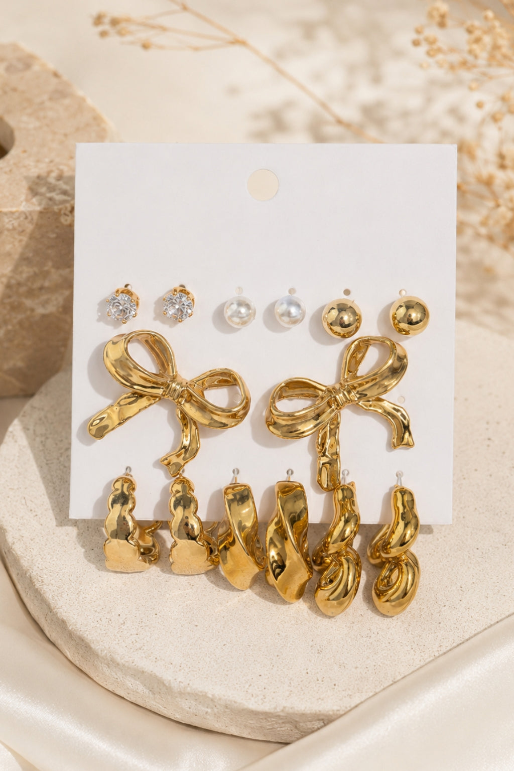 Luxe Bow Earrings Pack