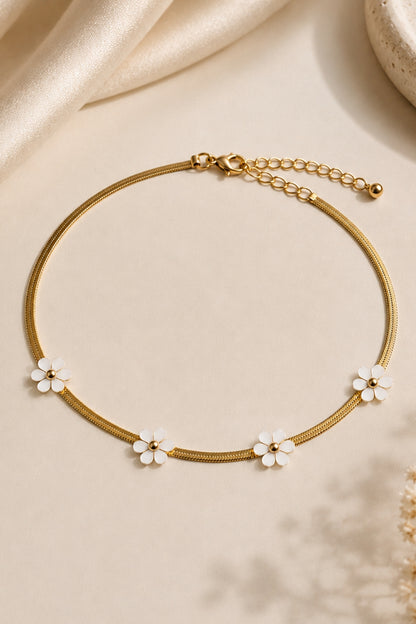 Daisy Wink Anklet
