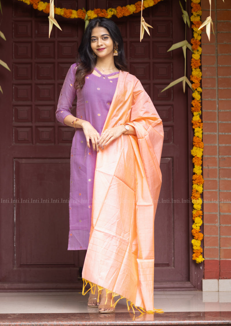 Iris Swril Top & Dupatta Set