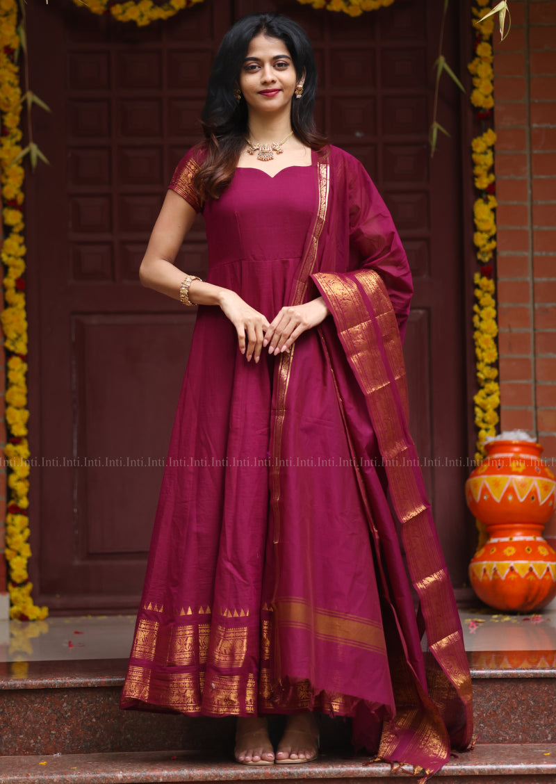 Ishani Wine Anarkali