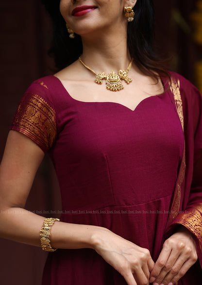 Ishani Wine Anarkali