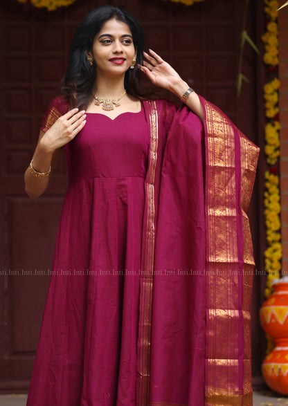 Ishani Wine Anarkali