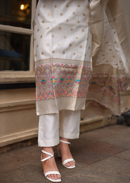 Ivory Aura Salwar Suit