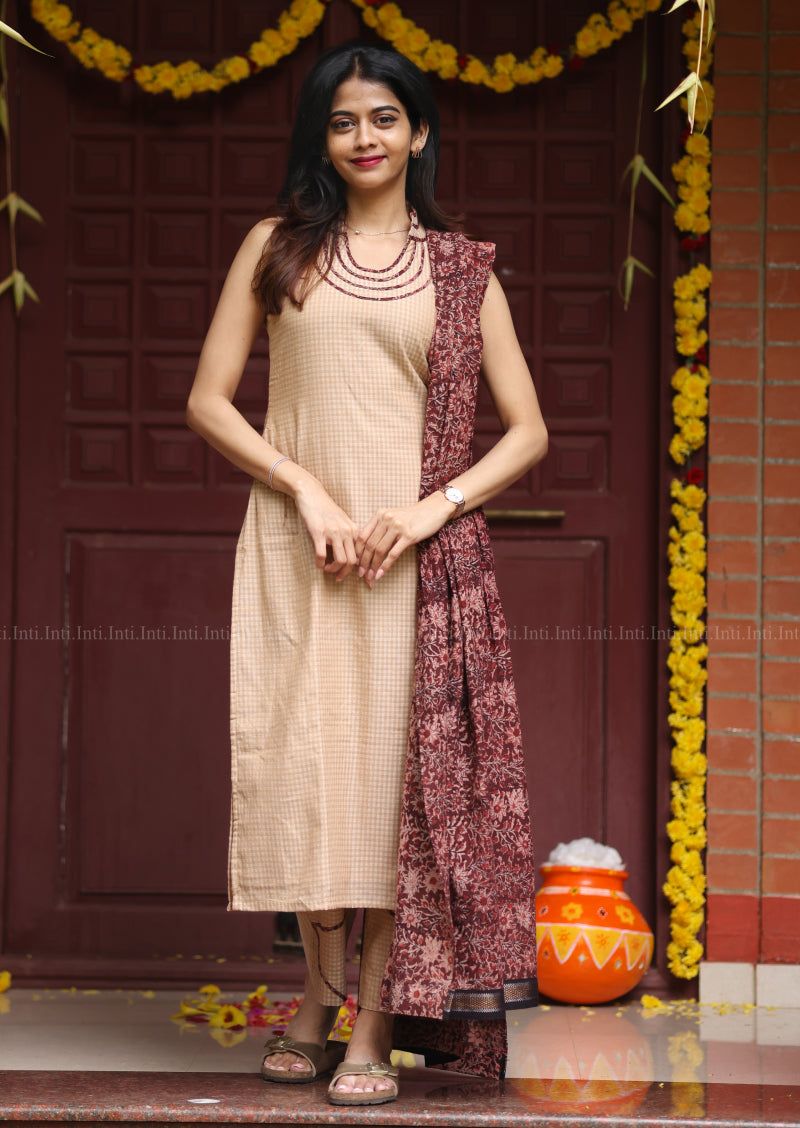 Ivory Dune Salwar Suit