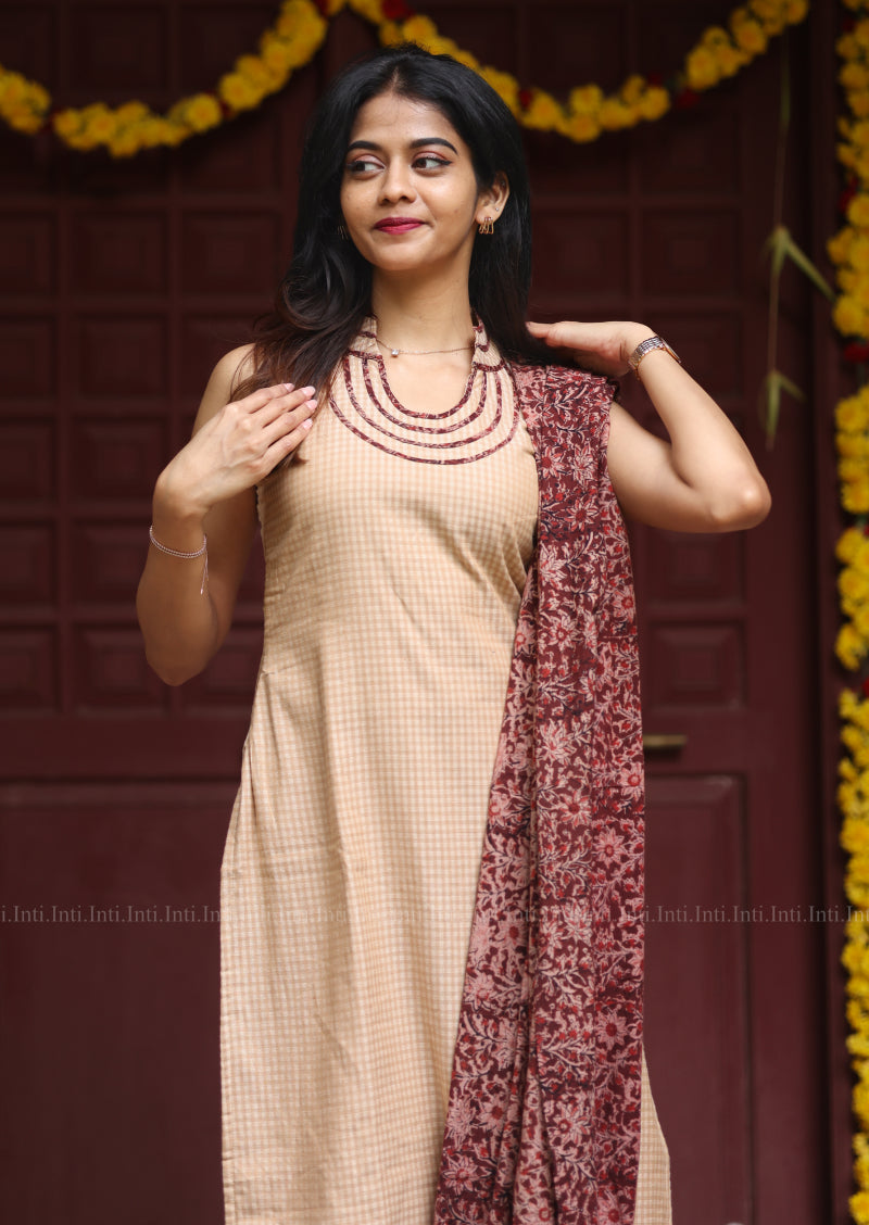 Ivory Dune Salwar Suit