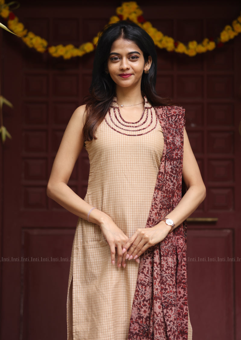 Ivory Dune Salwar Suit