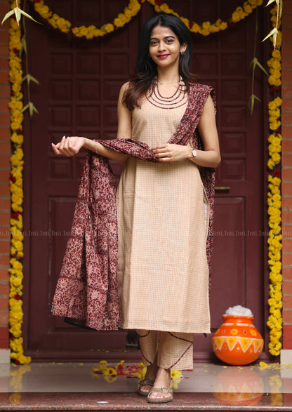 Ivory Dune Salwar Suit