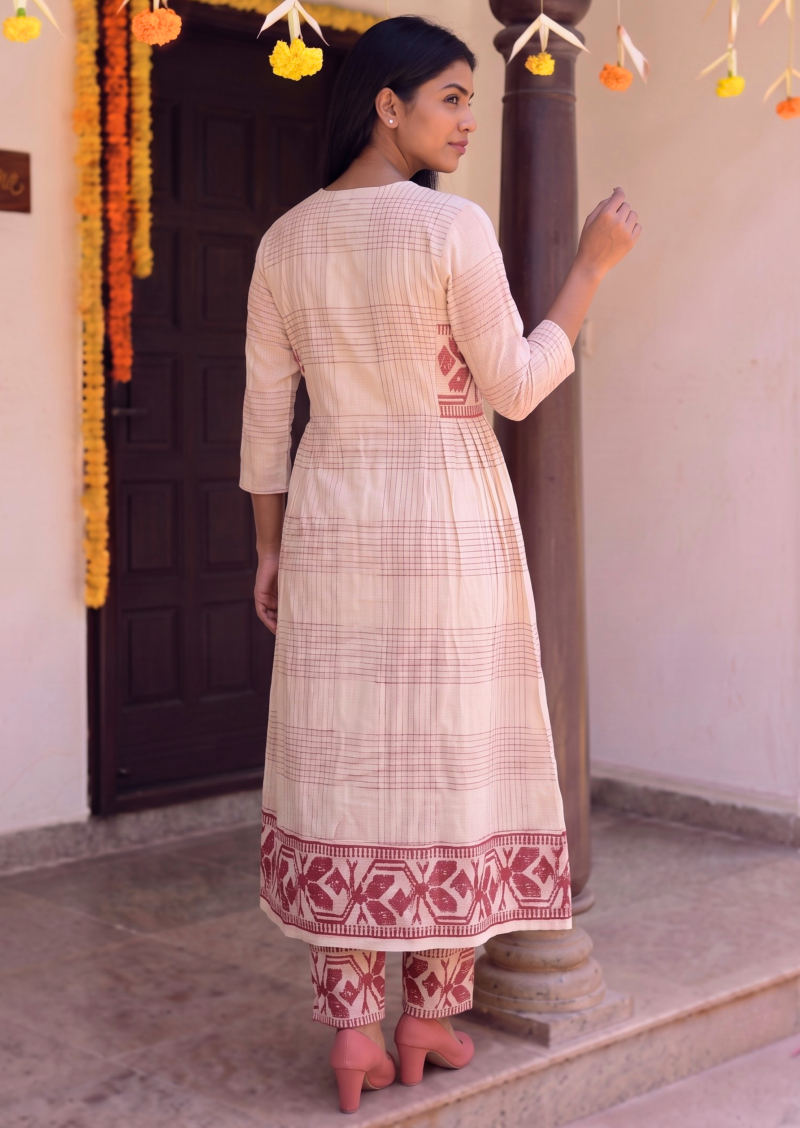 Linen Rouge Top & Pant Set