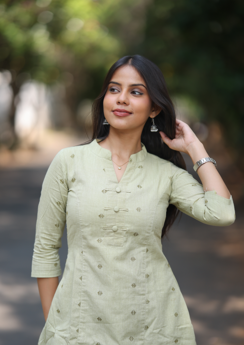 Liora Sage Top & Pant Set