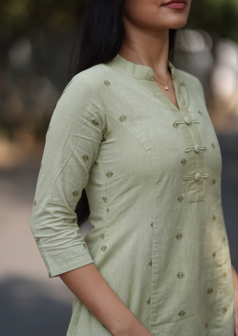 Liora Sage Top & Pant Set