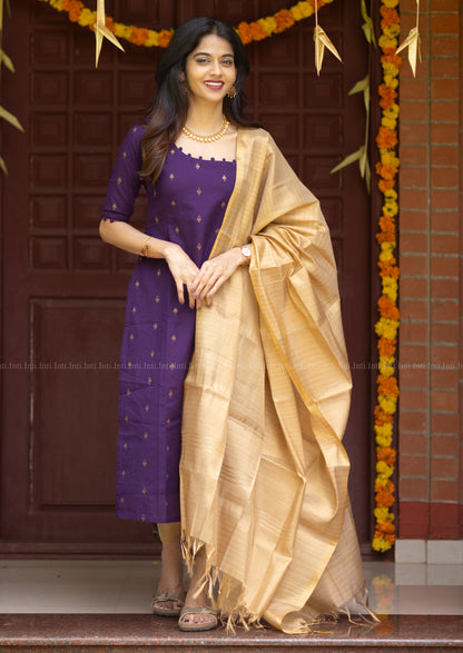 Luna Lush Pop Top & Dupatta Set
