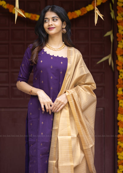 Luna Lush Pop Top & Dupatta Set