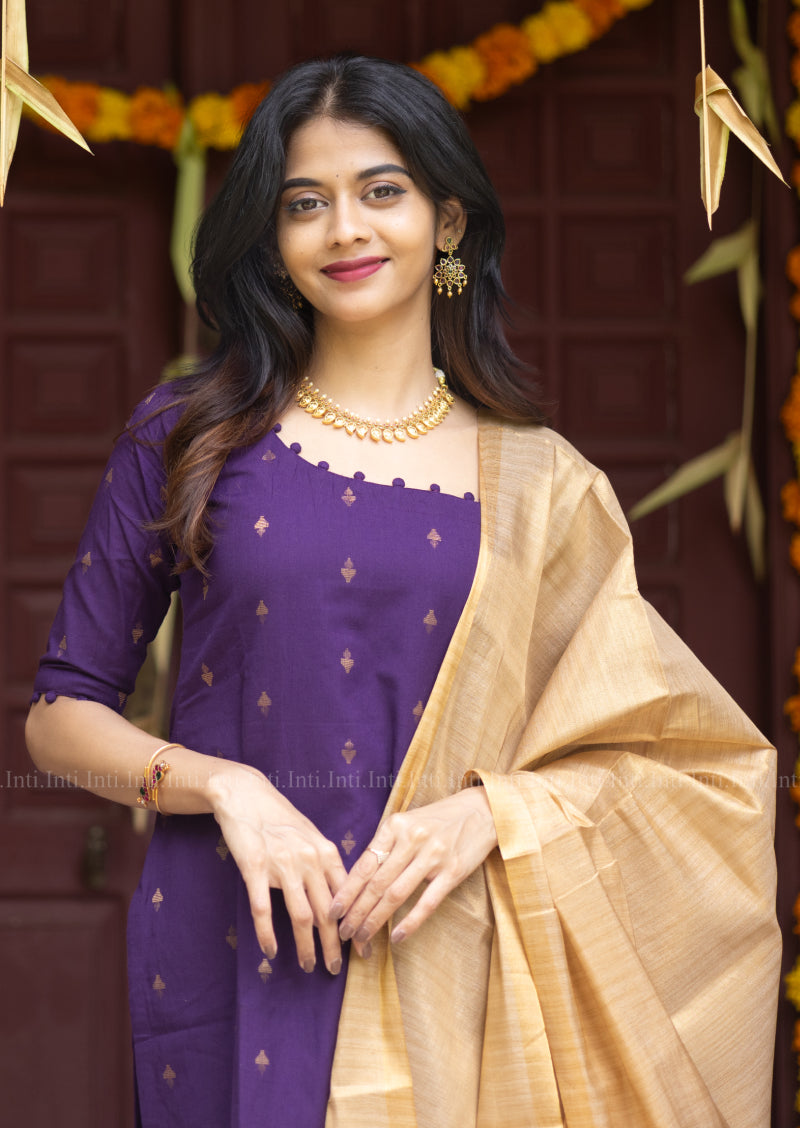 Luna Lush Pop Top & Dupatta Set