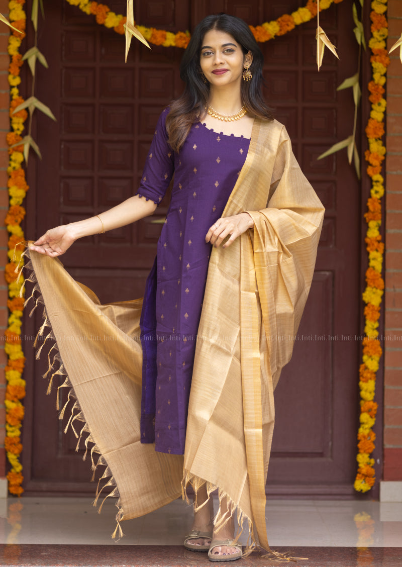 Luna Lush Pop Top & Dupatta Set
