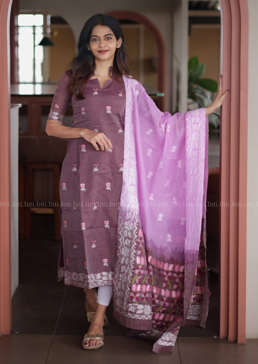 Maple Dawn Top & Dupatta Set