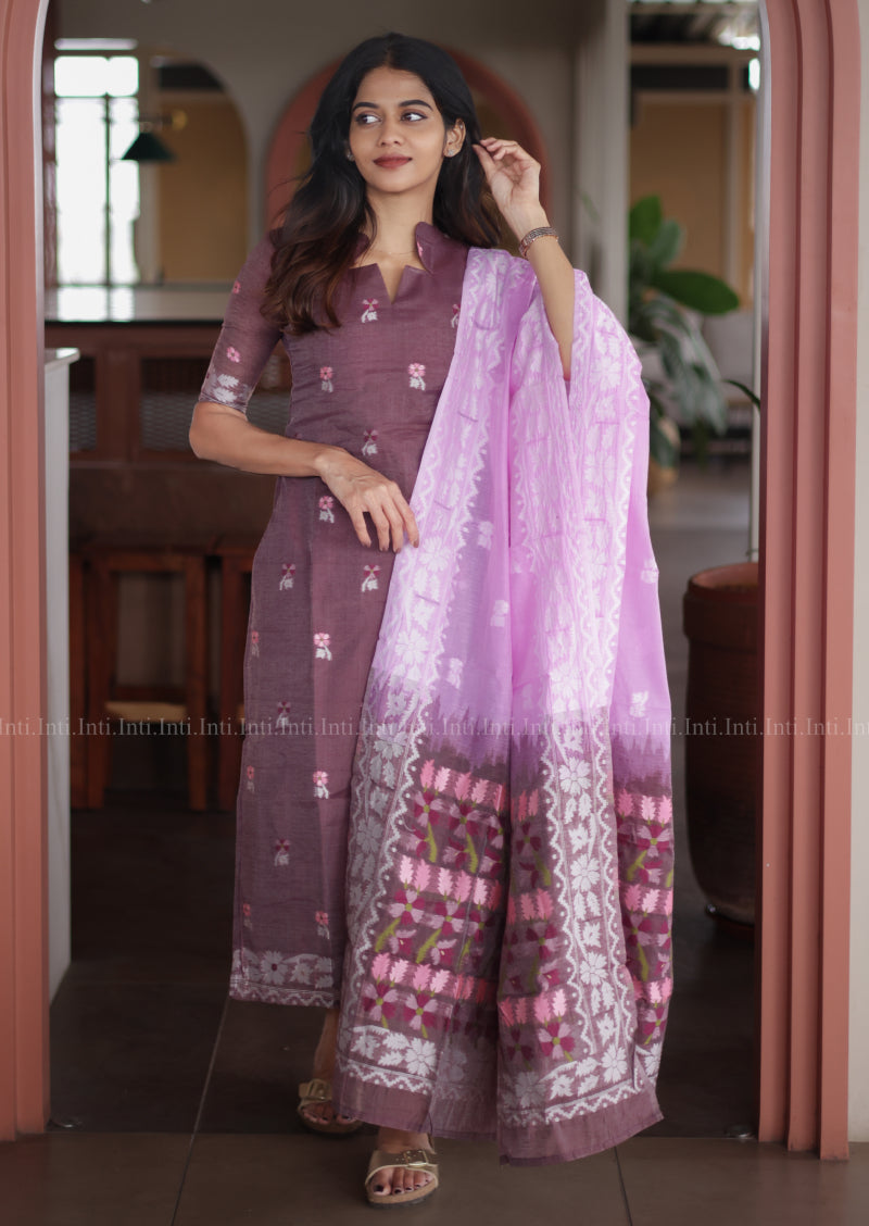 Maple Dawn Top & Dupatta Set