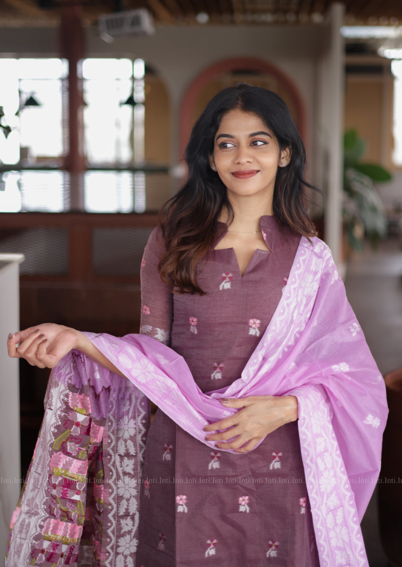 Maple Dawn Top & Dupatta Set