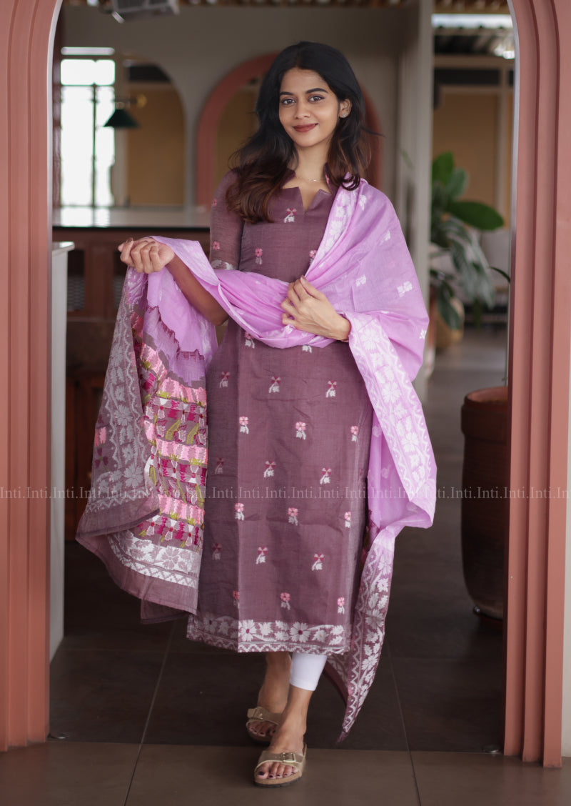 Maple Dawn Top & Dupatta Set