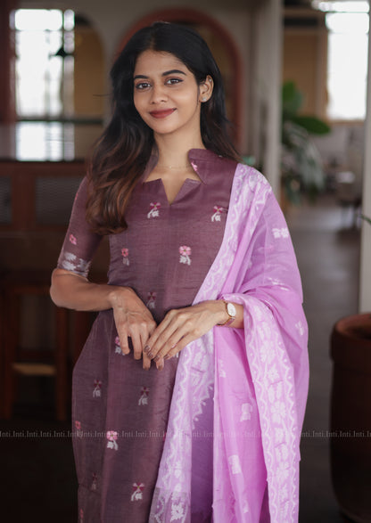 Maple Dawn Top & Dupatta Set