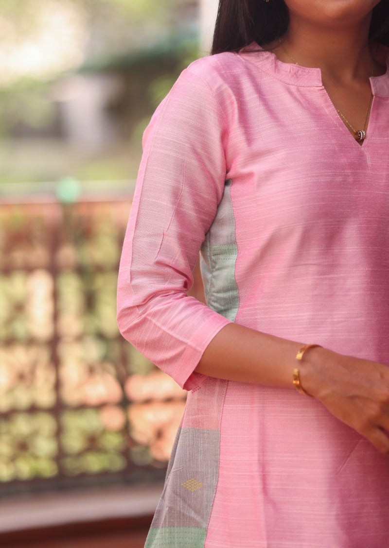 Mauve Grace A-line Top & Pant Set