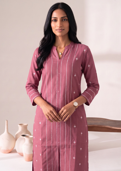 Mauve Mirage Top & Pant Set