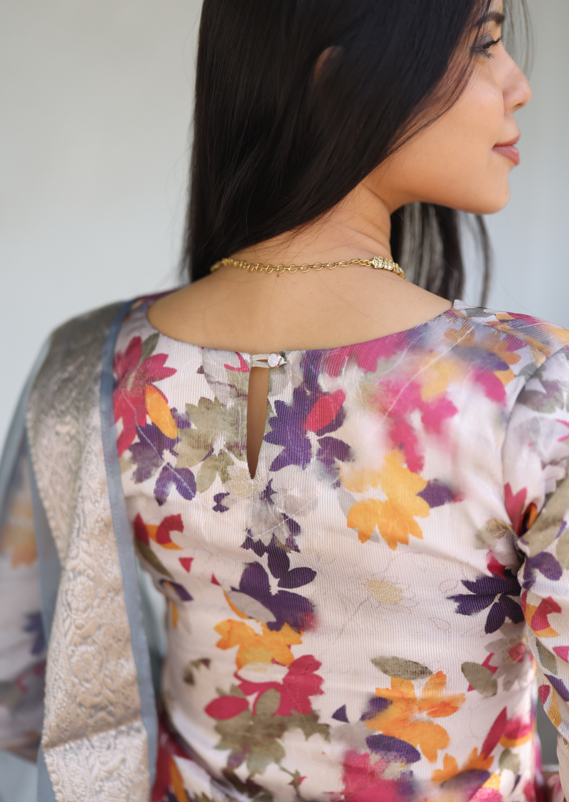 Mavren Zena Top & Dupatta set