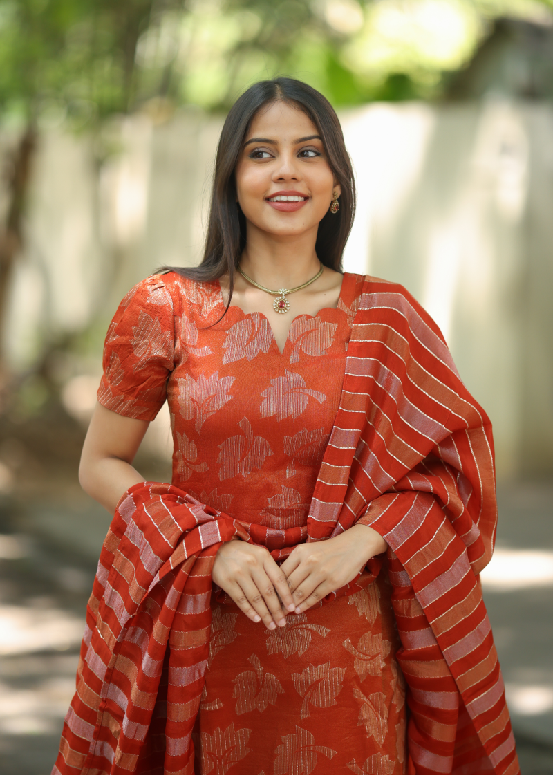 Meliora Vane Top & Dupatta Set