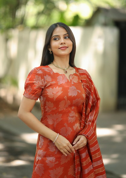 Meliora Vane Top & Dupatta Set