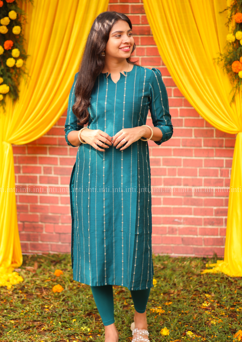 Midnight Tide Kurti