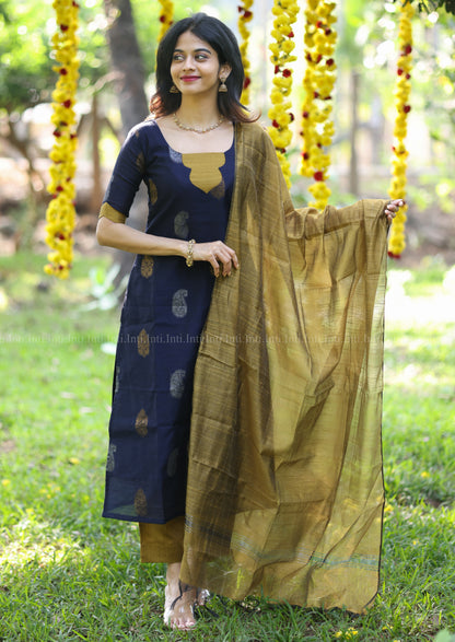 Midnight Gold Salwar Suit