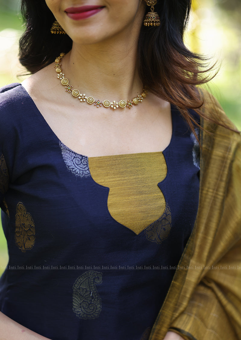 Midnight Gold Salwar Suit