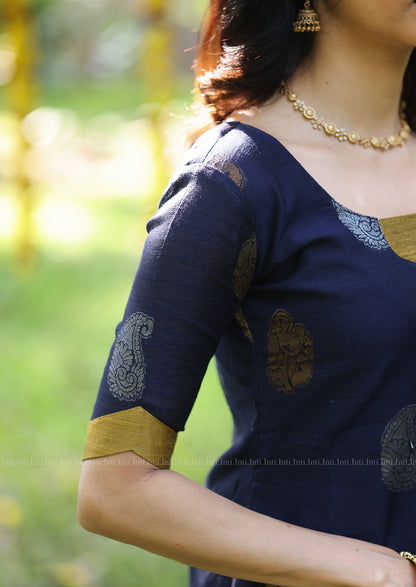 Midnight Gold Salwar Suit