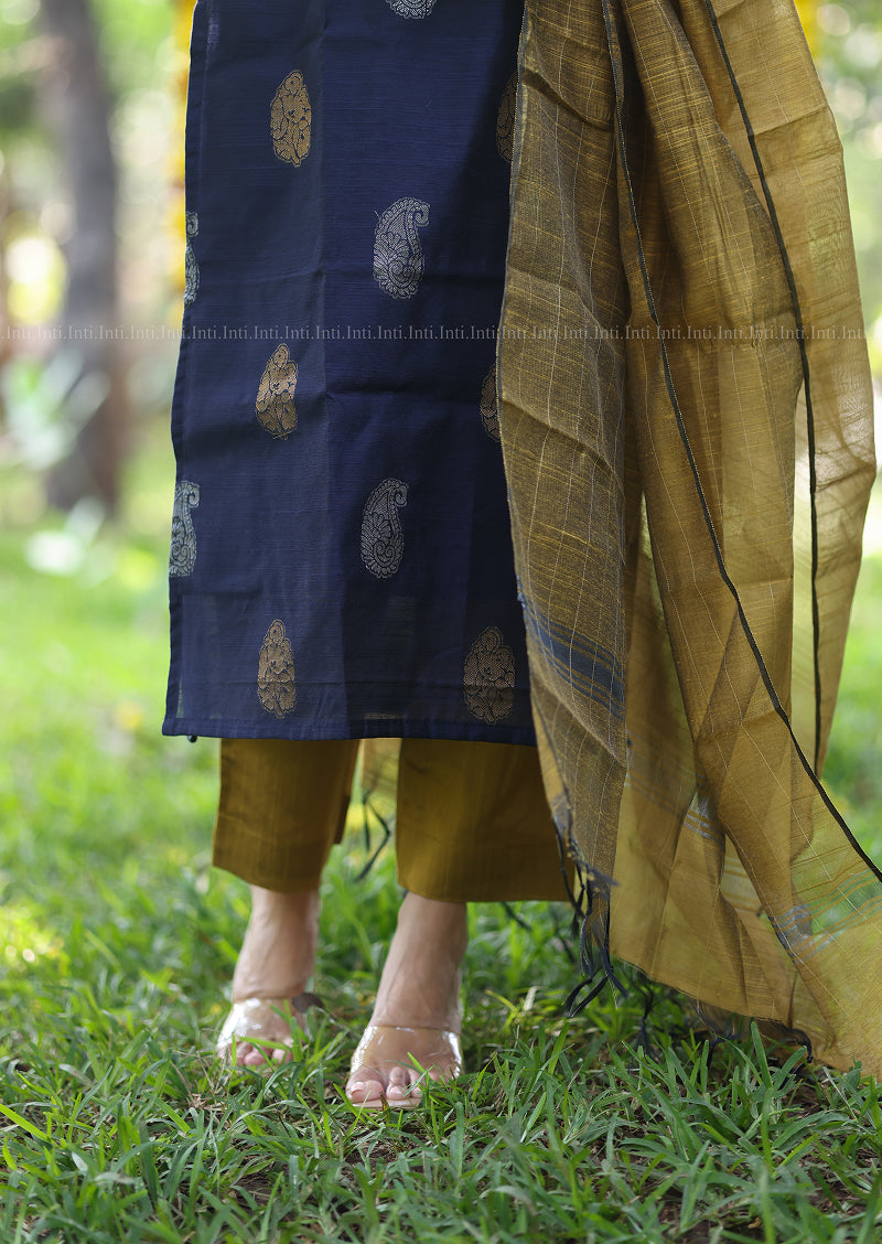 Midnight Gold Salwar Suit