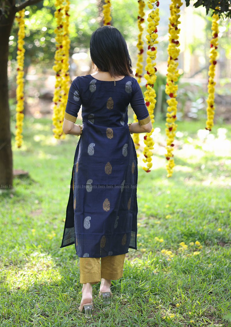 Midnight Gold Salwar Suit