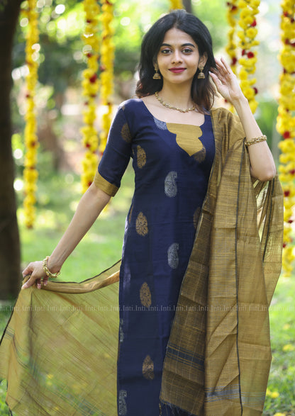 Midnight Gold Salwar Suit