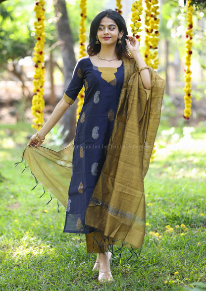 Midnight Gold Salwar Suit