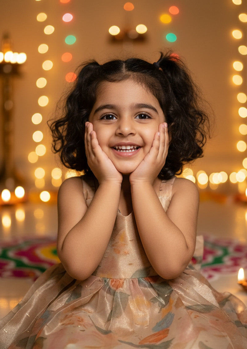 Mini Mogra Frock