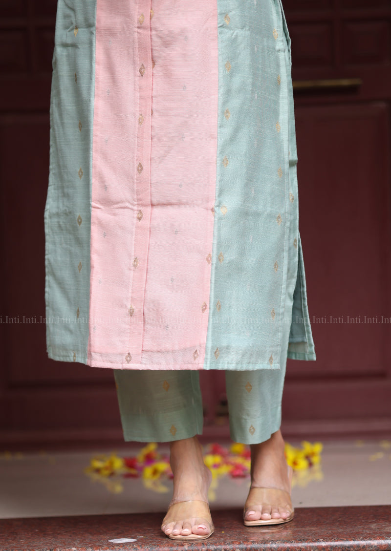 Mint Peach Top & Pant Set