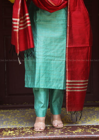 Mint Rouge Salwar Suit