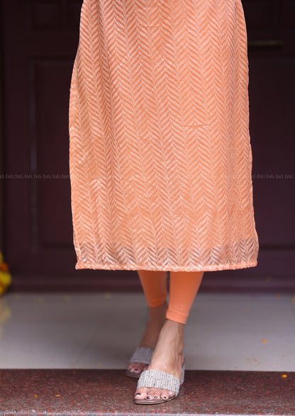 Mistic Glow Top & Dupatta Set