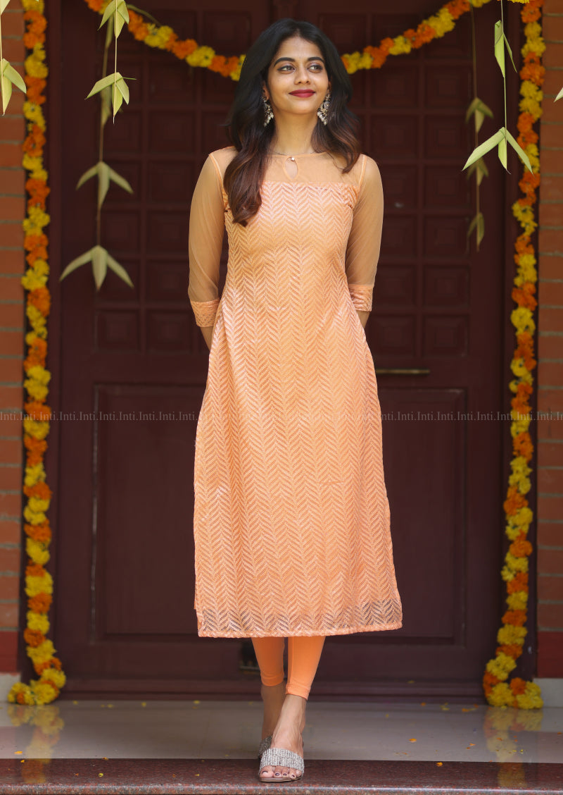 Mistic Glow Top & Dupatta Set