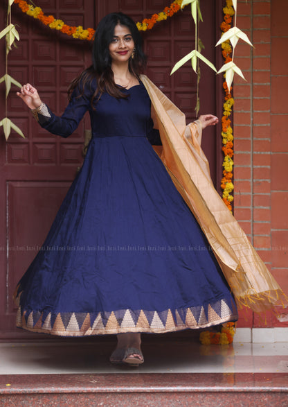 Moonstone Majesty Anarkali