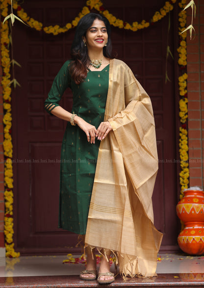 Mystic Strap Top & Dupatta Set