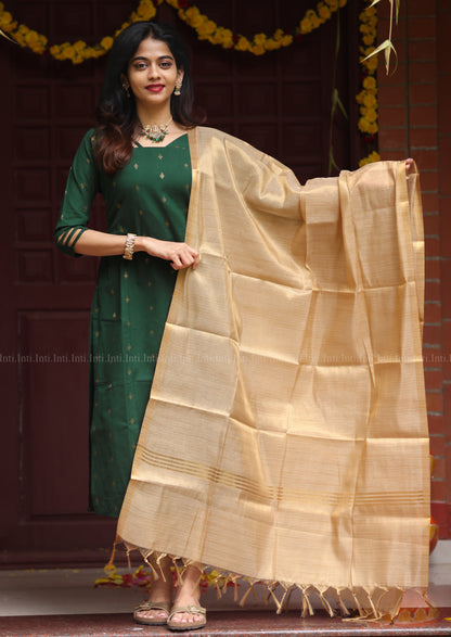 Mystic Strap Top & Dupatta Set