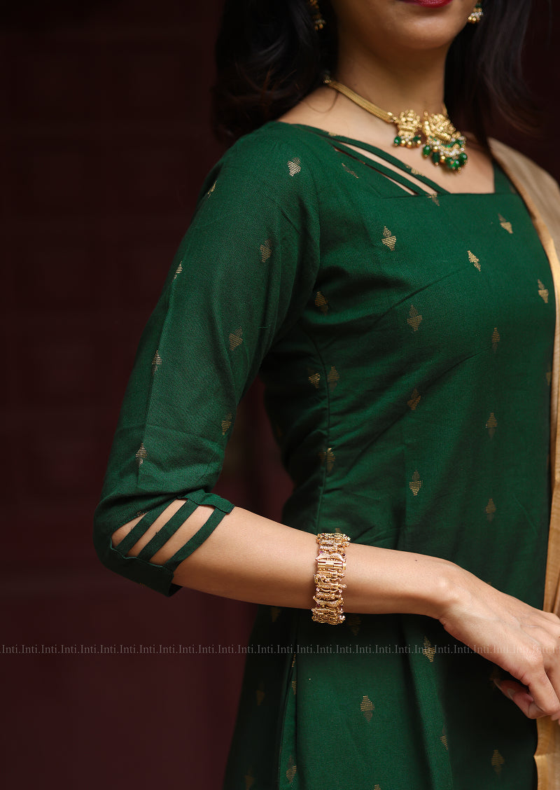 Mystic Strap Top & Dupatta Set