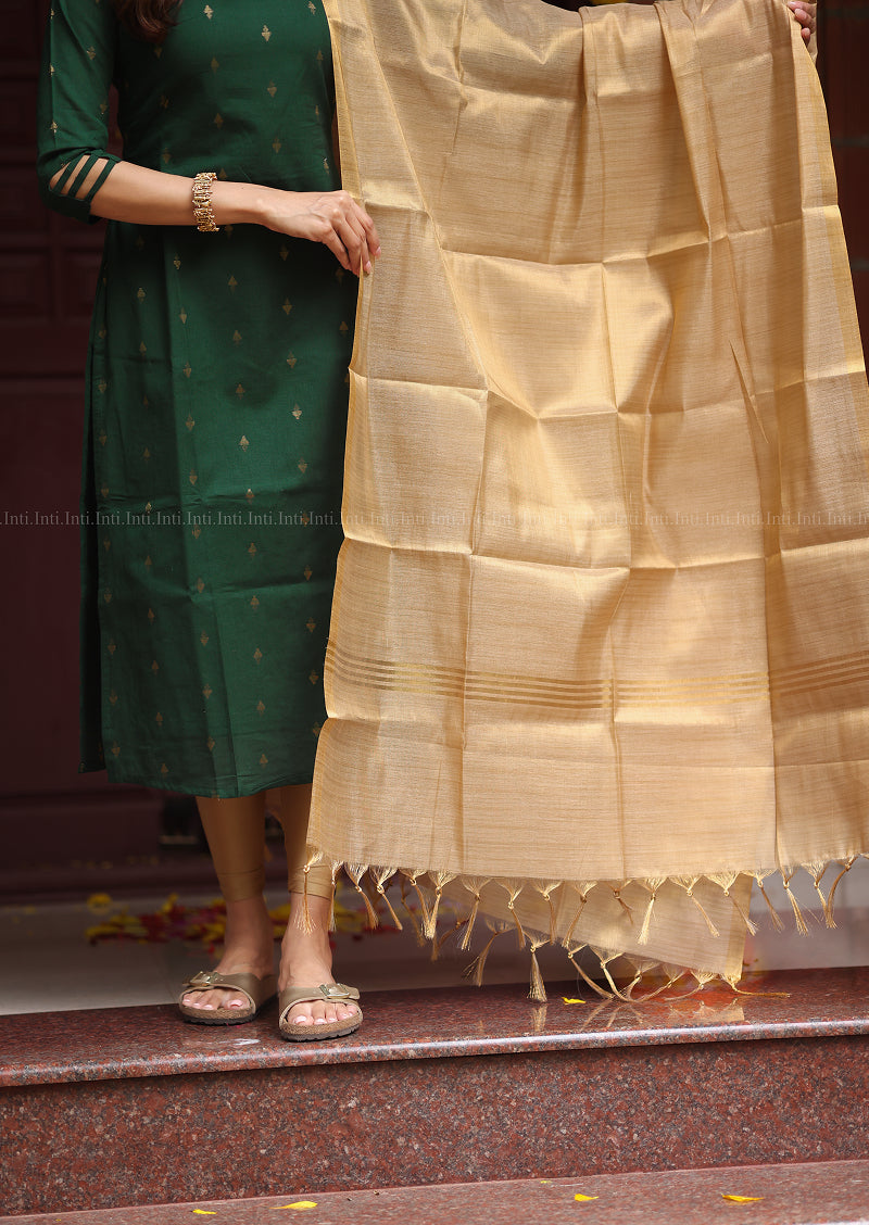 Mystic Strap Top & Dupatta Set