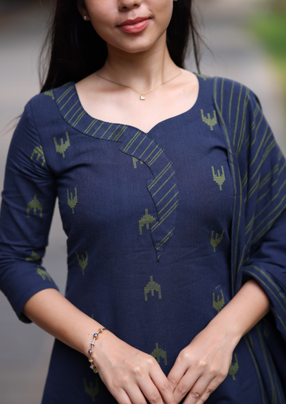 Nayelle Blue Salwar Suit